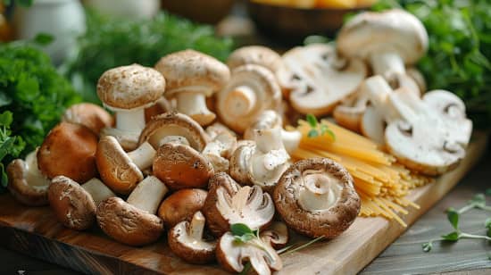 mushroom and pasta