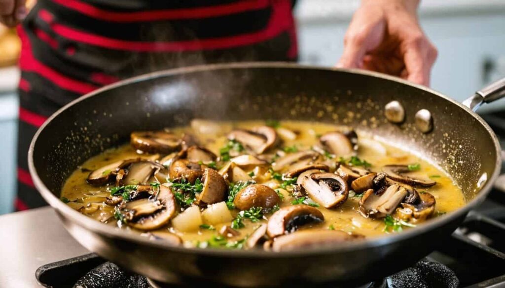 Italian mushroom soup