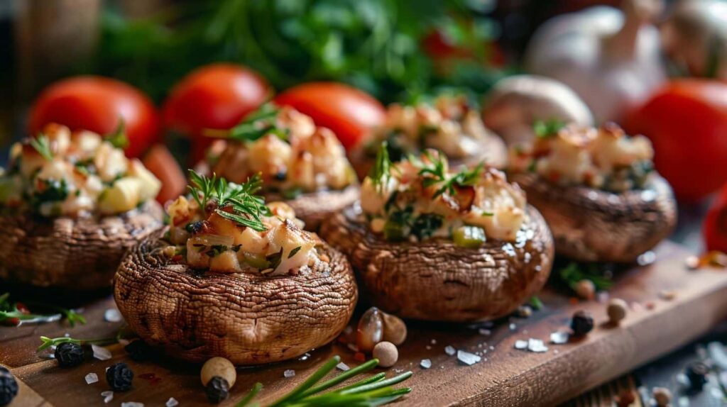 Best Longhorn Stuffed Mushroom Recipe