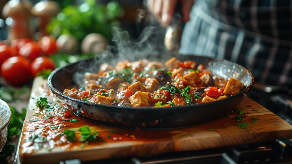 Best Tofu Eggplant Mushroom Recipe