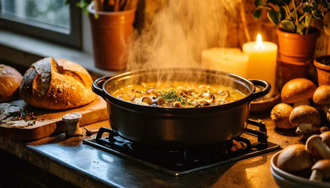 Italian Mushroom Soup Recipe